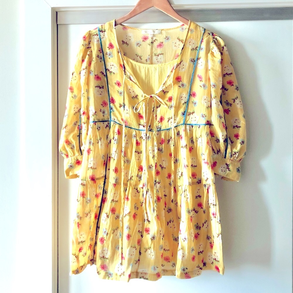LoveShackFancy Bex Mini Dress- XS or S